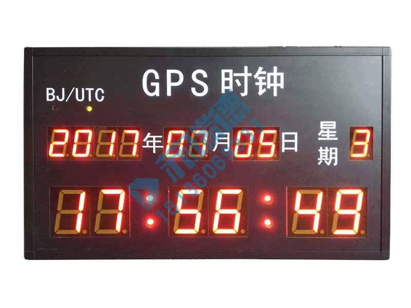 GPS时钟电子看板